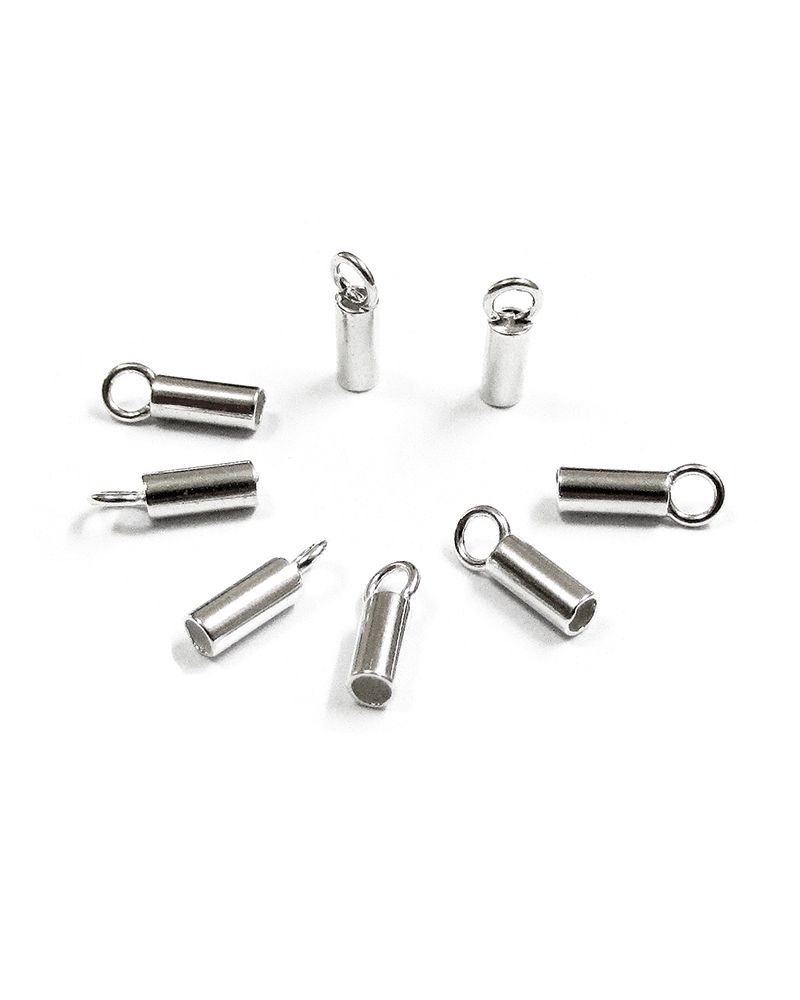 925 Sterling Silver End Caps 1.5 X 5mm