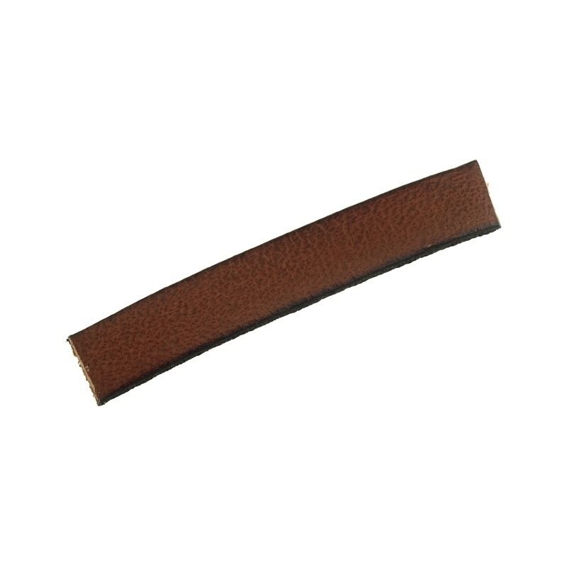 Brown Leather Flat Strip 2X7mm