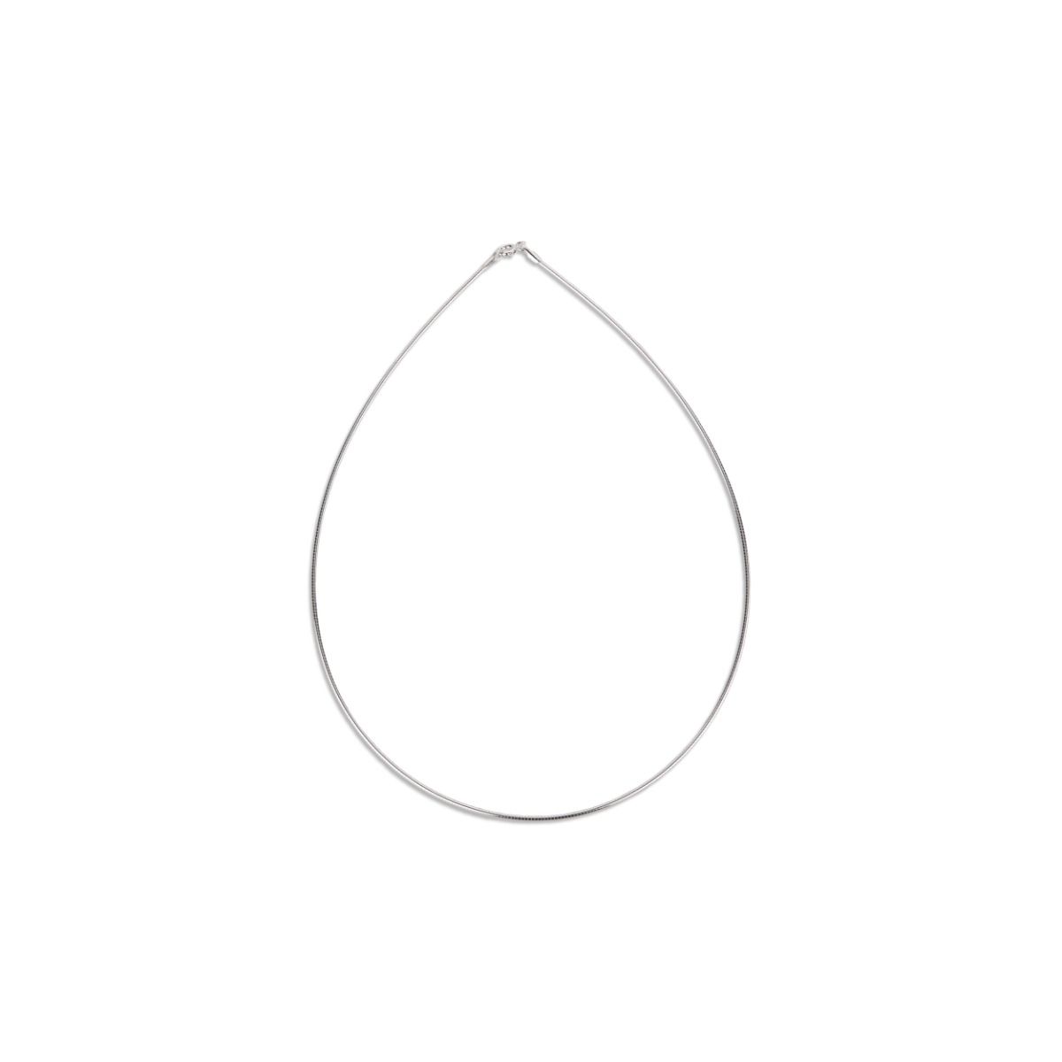 925 Sterling Silver 1.2mm Cable Chain 45cm