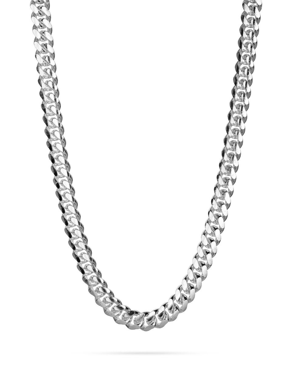 925 Sterling Silver Curb Link Chain 8.5X10.3mm