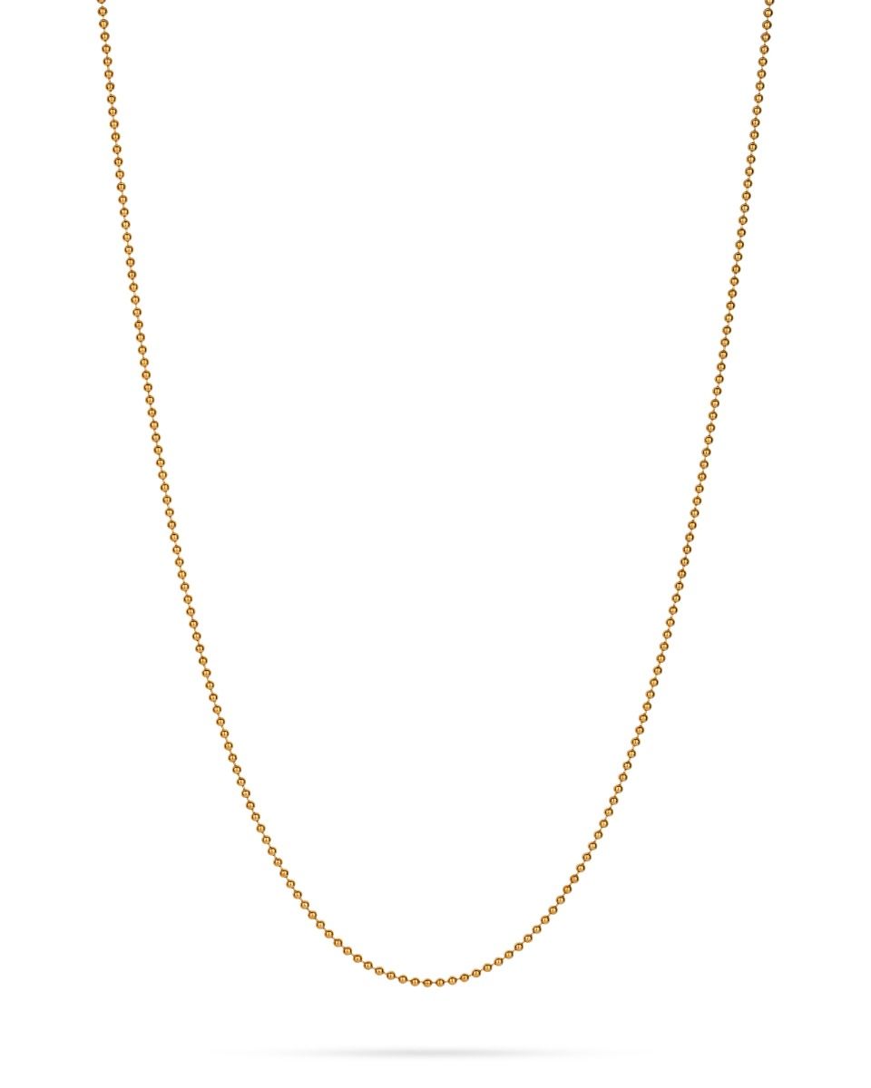 Yellow Gold Filled Bead Chain 1.5mm