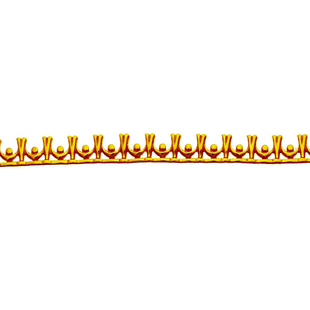 Brass Gallery Ribbon 3142