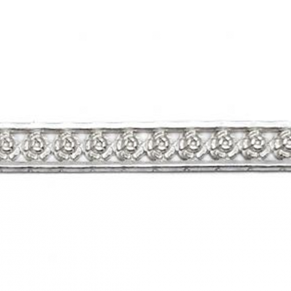 935 Silver Gallery Pattern Bezel Wire Strip 1514H