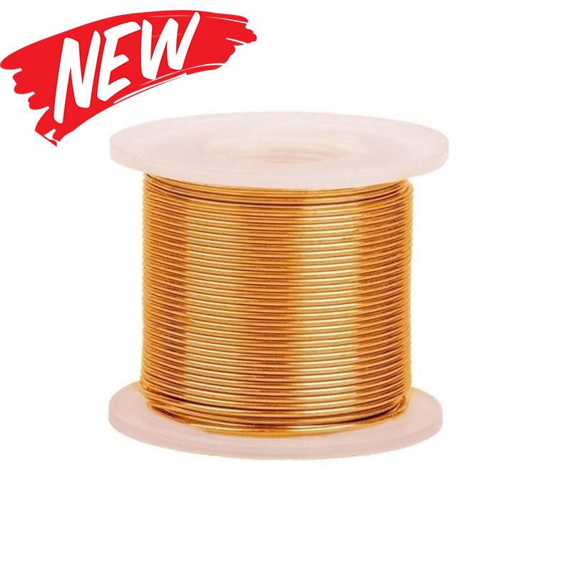 9K Rose Gold Round Wire 1mm/18 gauge
