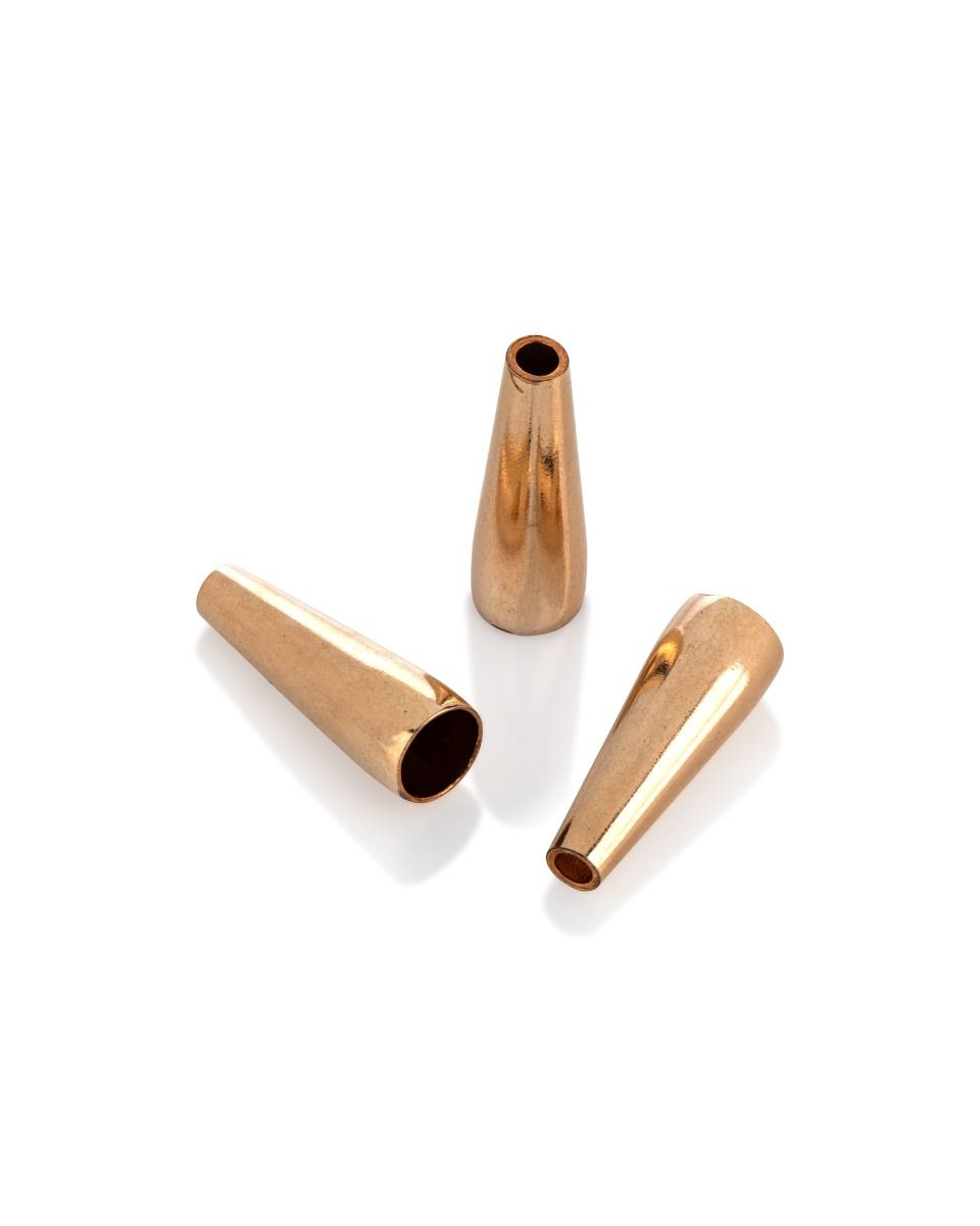 Gold Filled Cone Shaped Tapered Bead