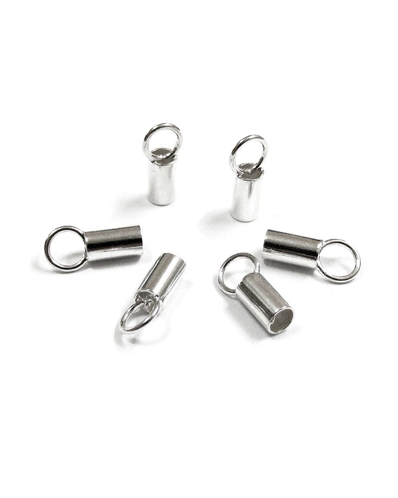 Sterling Silver 1.8/5mm End Caps