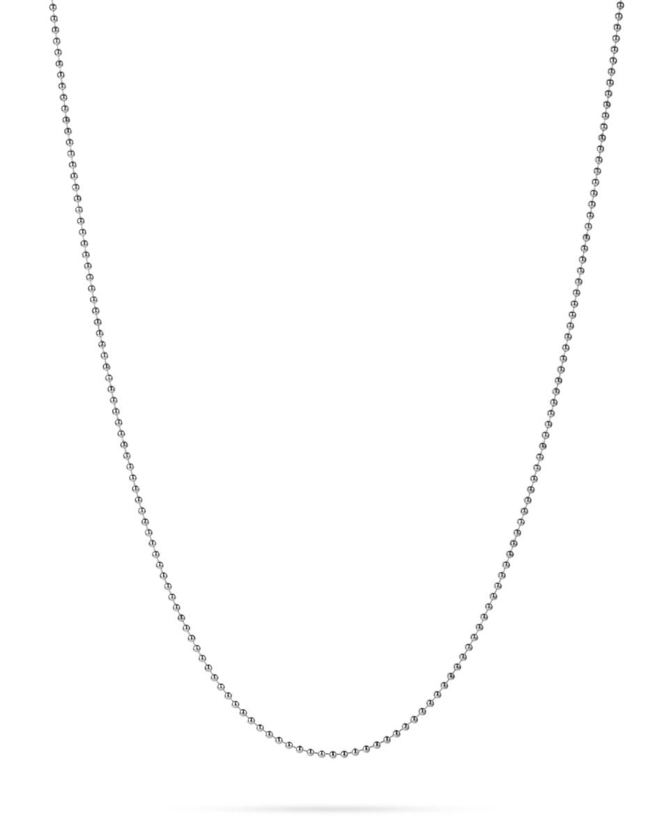 925 Sterling Silver Bead Chain 1.2mm
