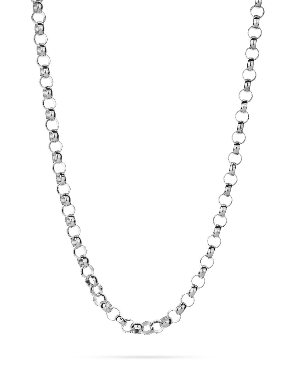 925 Sterling Silver Rolo Chain 6.3X1.2mm