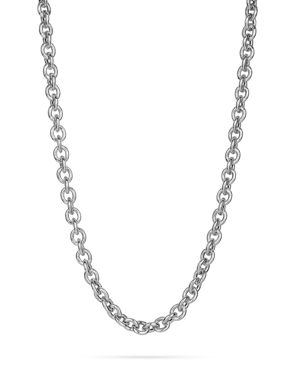 925 Sterling Silver Rolo Oval Chain 7*9mm