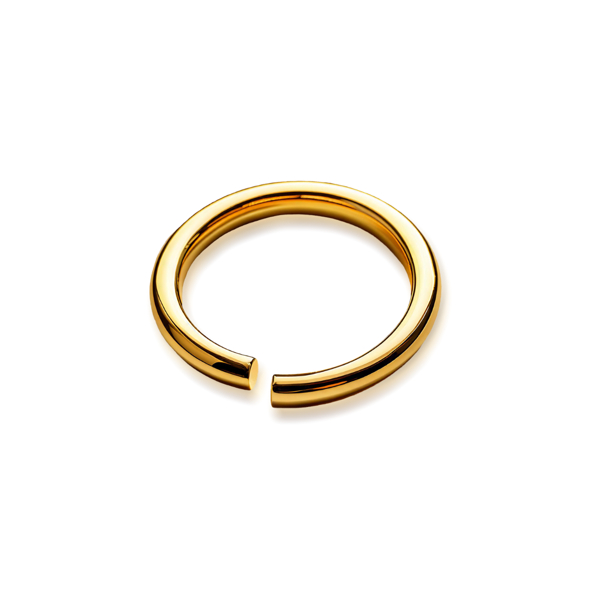 Yellow Gold Filled Open Jump Ring 2X10mm