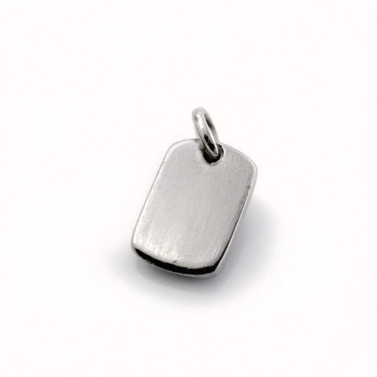 925 Silver Smooth Palette Pendant 20/12mm